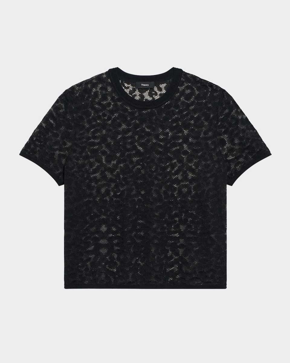 Short-Sleeve Lace T